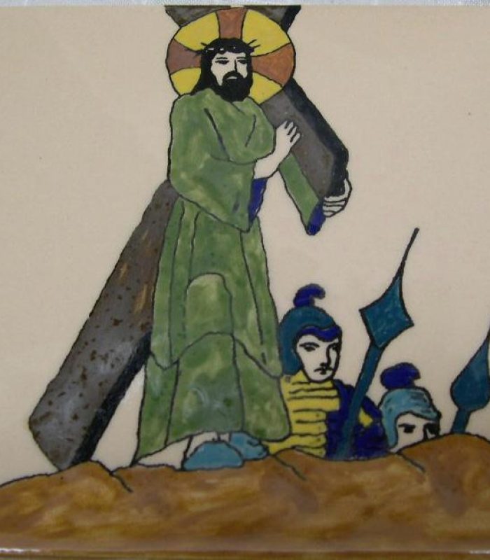 La Via Dolorosa II 
Jesus takes up his cross
